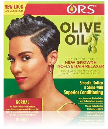 Ors Organic Root Stimulator Olive Oil New Growth Relaxer Normal, 1 Ea, 1count