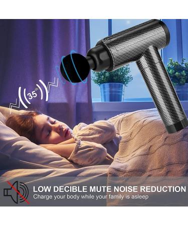 Muscle Massage Gun for Athletes - 30 Speeds Electric Massager for Deep Tissue Relief - Quiet Handheld Device with LCD Screen and 10 Heads - Buy Online on GoSupps.com