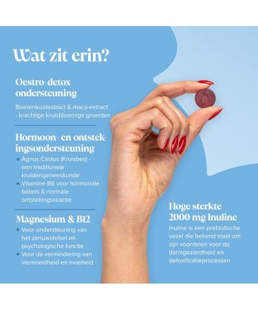 Estro Gummies for Women Hormonal Balance Supplement With Vitamin B6 B12 D2 Magnesium Maca Inulin and Chaste Tree Supports Energy and Hormones Gluten Free Novomins - Buy Online on GoSupps.com