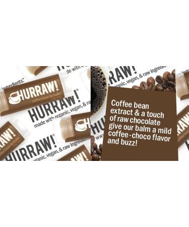 Hurraw! Coffee Bean Lip Balm 2 Pack: Organic Certified Vegan Cruelty and Gluten Free. Non-GMO 100% Natural Ingredients. Bee Shea Soy and Palm Free. Made in USA Coffee Bean 2 Count (Pack of 1) - Buy Online on GoSupps.com