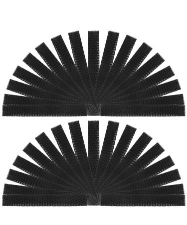 Frcolor 50pcs Makeup Brush Mesh Cover - Protective Net Sleeve Guards for Cosmetics (Black) | International Shipping - Buy Online on GoSupps.com