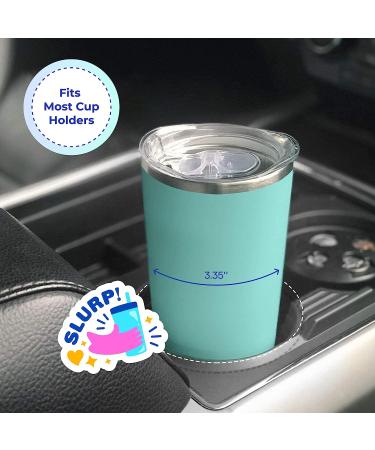 Best Sister Ever Insulated Stainless Steel Tumbler - Personalized Funny Mug for Coffee, Wine & Travel - Slide Close Lid & Straw - Mint/22 - Buy Online on GoSupps.com