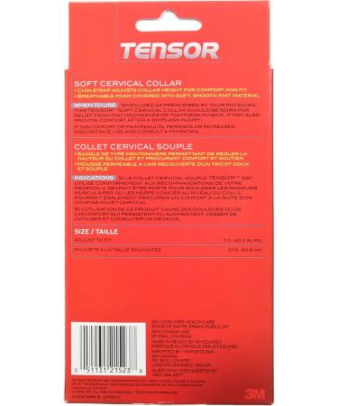 Tensor Neck Cervical Collar 209651-C White Adjustable 1 Per Pack 1 count - Buy Online on GoSupps.com