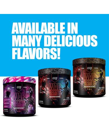 REDCON1 War Games RGB-Fuel - Keto Friendly Focus Supplement with Nootropics Green Tea Extract & Low Caffeine Yerba Mate - 30 Servings - Buy Online on GoSupps.com