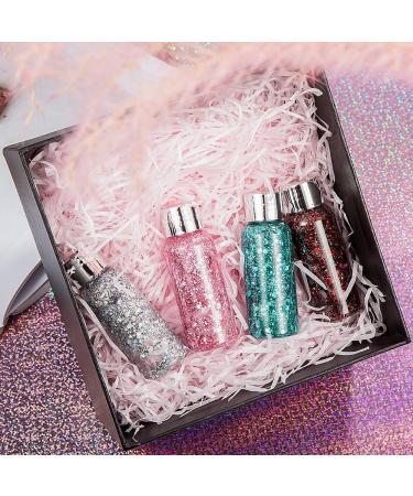  PCC PTYXIS Body Flash Face Flash 3 Games Glitter Body Gel Makeup Glitter Body Cream Mermaid Flash Body Eye Shadow Game Festive Flash Gel (#4 30ml) - Buy Online on GoSupps.com