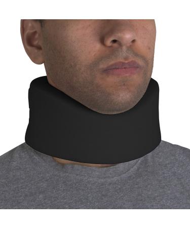 OTC Cervical Collar, Soft Contour Foam, Neck Support Brace, Black Narrow 2.5" Depth, Medium Narrow 2.5" Depth Medium Black