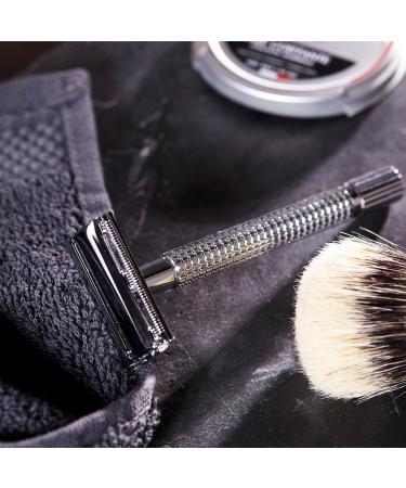 ESPRIT GENTLEMAN THE BARB XPERT Safety Razor - Durable & Traditional Design Compatible with Universal Blades - Shop Internationally - Buy Online on GoSupps.com
