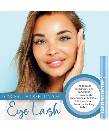 Lash Booster & Brow Enhancer Serum for Longer, Fuller & Thicker Eyelashes and Eyebrows - Buy Online on GoSupps.com