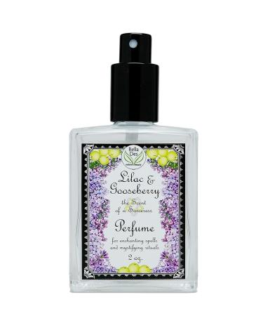 Lilac and Gooseberry Perfume Spray | 2 ounce Glass Bottle | Yennefer's Perfume | Phthalate Free Fragrance | Scent of a Sorceress by Bella Des Natural Beauty - Buy Online on GoSupps.com
