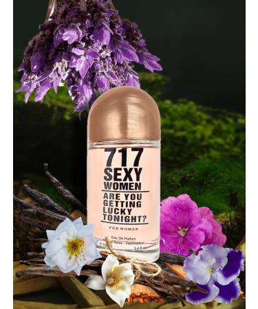 717 Sexy Women - Are You Getting Lucky Tonight Eau de Parfum 3.4 Fl. Oz. Amber Floral fragrance for women. - Buy Online on GoSupps.com