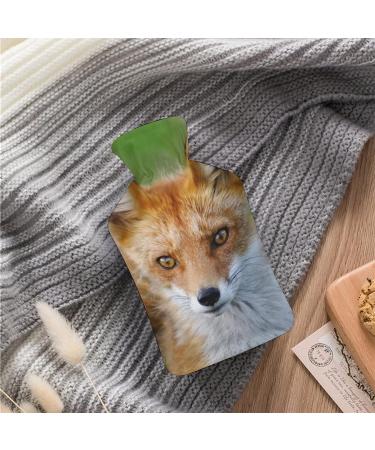 Buy Animal Fox Hot Water Bottle with Plush Cover - Hand Warmer for Adults & Kids | 26.5X15.3cm - International Shipping Available - Buy Online on GoSupps.com