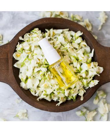 LeyuSmart Premium Jasmine Flower Tea: Dried Jasmine Buds Herbal Loose Leaf Tea 50g - Buy Online on GoSupps.com