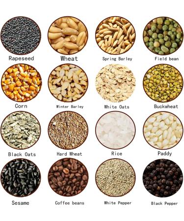 LBMED Grain Humidity Tester Digital Grain Moisture Meter with 37 Measurement Types 0.5% Measurement Error and Without Weighing for Been Rice Wheat Millet Soybean Maize - Buy Online on GoSupps.com