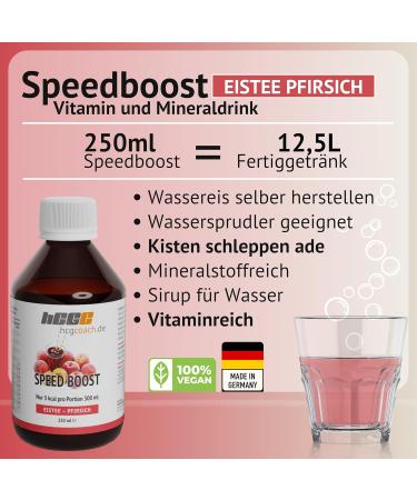 HCGC Basic Package: 30-Day Nutritional Supplements & 21-Day Metabolic Cure with Sugar-Free Peach Iced Tea Syrup - Buy Now! - Buy Online on GoSupps.com