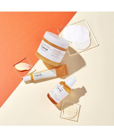 BRING GREEN Carrot Vita Eye Cream & Face Double SET - Anti-Aging Eye Cream with Vitamins C B E & Retinol for Dark Spots - 2 Count (30ml each - Buy Online on GoSupps.com