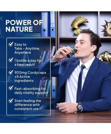 FINE JAPAN Cordyceps Plus: Premium Cordyceps Mushroom Extract and Macadamia Blend - Smart Drops Adaptogenic Mushrooms Organic Mushroom Supplement for Energy & Immunity Liquid Cordyceps (Pack of 10) 1 Count (Pack of 10) - Buy Online on GoSupps.com