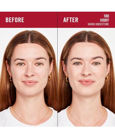 Rimmel Lasting Finish 35HR Foundation in 100 Ivory - Long-Lasting Coverage - Buy Online on GoSupps.com