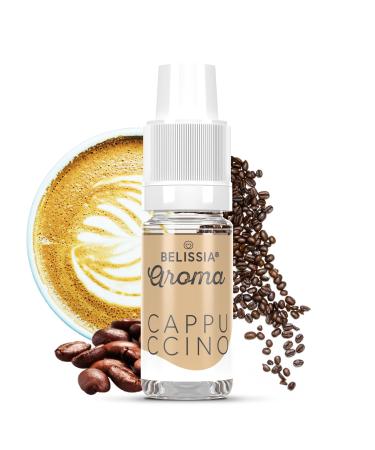 Belissia food aroma - cappuccino - high -dose food aroma 10ml.For food cooking baking hobby refreshment and residue.