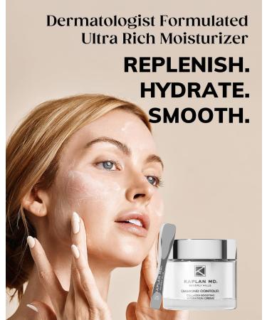 KAPLAN MD Diamond Contour Collagen Boosting Hydration Creme 6 in 1 Anti-Aging Moisturizer with Peptides Hyaluronic Acid & Crushed Diamonds Face Treatment Cream for Women 1.7 oz 1.7 Ounce (Pack of 1) - Buy Online on GoSupps.com