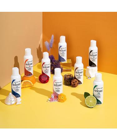 Adore Semi Permanent Hair Color - Sunsine Orange 4 Fl Oz - Vegan & Cruelty-Free Dye - Buy Online on GoSupps.com