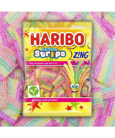 HARIBO PM 1.25 RAINBOW STRIPS ZING - Buy Online on GoSupps.com