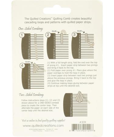 Quilling Comb Purple - Ideal Tool for Paper Crafting | [Brand Name] - Buy Online on GoSupps.com