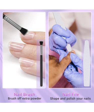 CURKEY Nail Dip Powder Kit - 8 Vibrant Colors Starter Set for DIY French Nail Art at Home - Buy Online on GoSupps.com