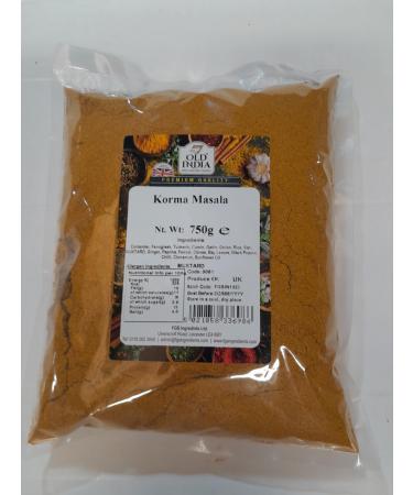Old India Korma Masala 750 g 750 g (Pack of 1) - Buy Online on GoSupps.com