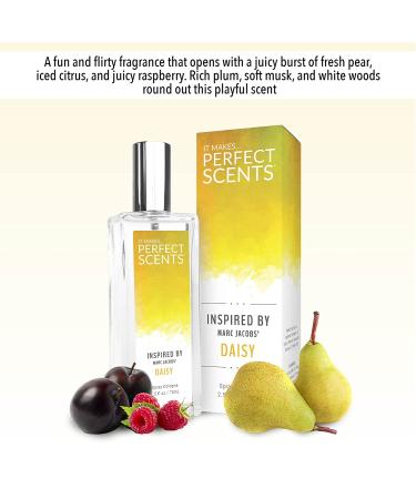 Perfect Scents Fragrance | Marc Jacobs' Daisy Inspired Eau de Toilette | Vegan, Paraben & Phthalate Free | Cruelty-Free | 2.5 oz - Buy Online on GoSupps.com