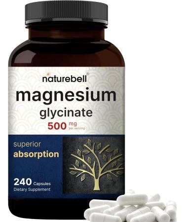 NatureBell Magnesium Glycinate Capsules 500mg & Vaginal Probiotics for Women in Veggie Capsules | Bundle Pack | Chelated & Purified Mineral | 10 Strains & 10 Billion CFU - Buy Online on GoSupps.com