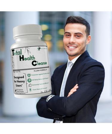 nutra4health Total Health Cleanse Best Detox for Heavy Users Flush Formula for Test Full Body Detox Capsules - Buy Online on GoSupps.com