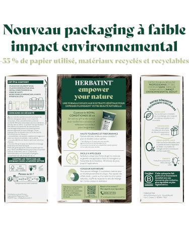  Herbatint Herbatint Permanent Hair Colour Treatment 5N Light Brown - 170 ml | Ammonia-Free 100% White Hair Coverage | Dermatologically Tested for Sensitive Skin with 8 Organic Plant Extracts - Buy Online on GoSupps.com