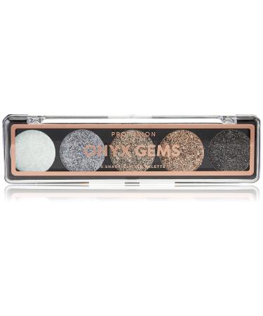 Profusion Cosmetics Onyx Gems Eyeshadow Palette with 5 Shades Onyx Gems 1 piece (1 pack) - Buy Online on GoSupps.com