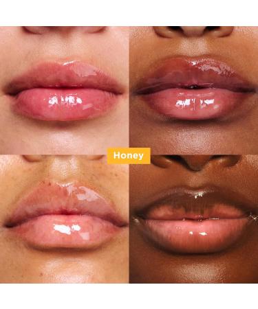 Clarins Lip Comfort Oil | Hydrating Nourishing and Moisturizing Lip Oil | Sheer High Shine Finish | Soothes Comforts and Protects Lips | Visibly Plumps | 93% Natural Ingredients | 0.2 Ounces Mini Lip Oil Set - Buy Online on GoSupps.com