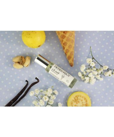 Herb & Root A La Mode Perfume Oil | Notes of Pistachio Vanilla Sea Salt Caramel | Gourmand Fragrance| Vegan Phthalate Free Cruelty Free Long-Lasting - Buy Online on GoSupps.com
