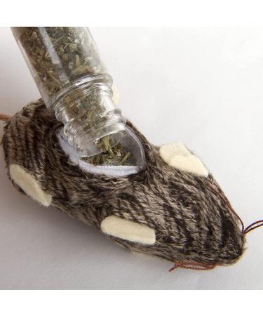 Petlinks Refillable Catnip Toys for Cats & Kittens - Set of 3 Fun & Stimulating Play - Multiple Styles in White, Brown, Grey - Buy Online on GoSupps.com