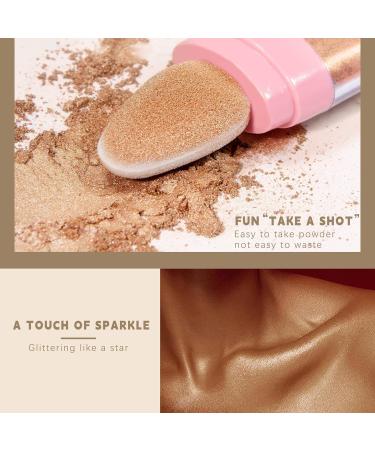 NewBang Polvo De Hadas Highlighter Powder Stick - 3 Colors 0.31 Ounce (Pack of 3) | Shimmer and Shine Body Glitter for Face, Eyes, Lips, Hair | High Gloss Blush Contour Makeup with Smooth Sparkle Finish - Buy Online on GoSupps.com