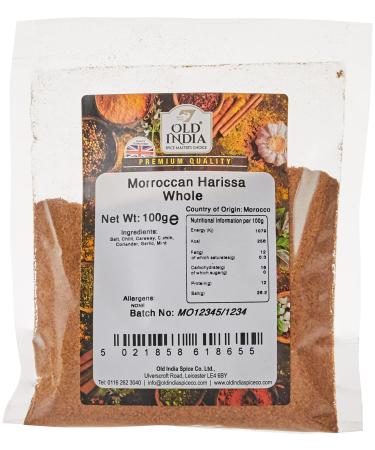 Old India Morroccan Harissa Whole 100g