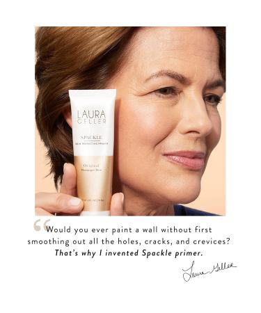 Laura Geller Spackle Super-Size Champagne Glow Primer - 2 Fl Oz - Hyaluronic Acid Makeup Primer for Long-Wear Foundation - Buy Online on GoSupps.com