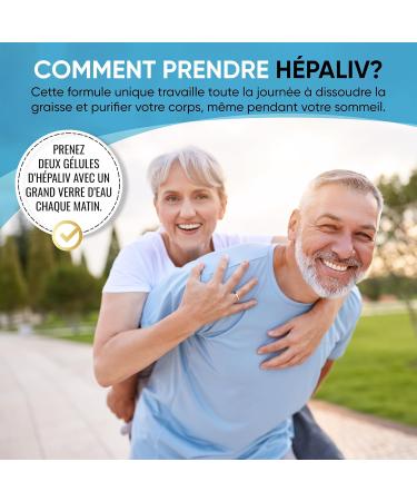 HepaLiv by Nutrisolution | Liver Health & Weight Loss Supports | Powerful Fat Burner | With Saffron Rosemary Kola Nuts | Made in France - Buy Online on GoSupps.com