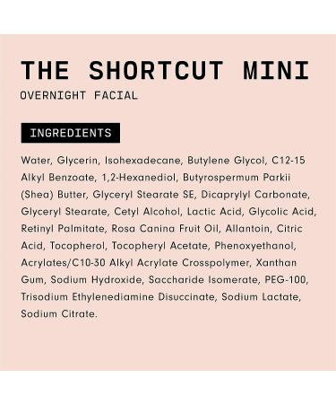 Versed The Shortcut Overnight Facial - Gentle Exfoliating Treatment with Lactic and Glycolic Acid - Vegan, 0.5 fl oz - Buy Online on GoSupps.com