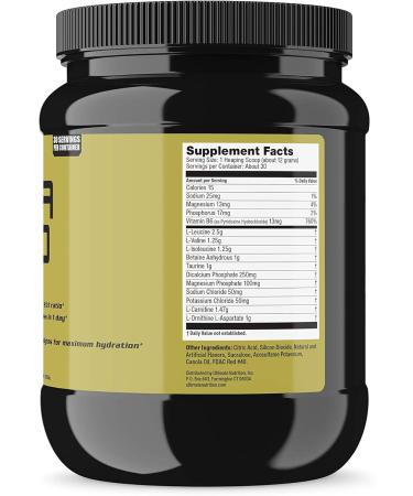 Ultimate Nutrition Intra Gold - Workout Energy Supplement with Electrolytes Carnitine & Ornithine | 30 Servings | Wild Strawberry Flavor - Buy Online on GoSupps.com