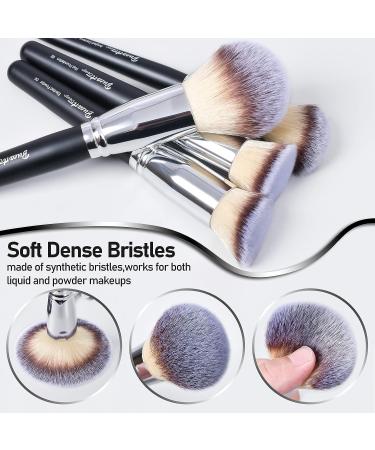 Bueart Design 16Pcs ULTRA SOFT Dense Hair Makeup Brush Set for Flawless Blending and Contouring - Buy Online on GoSupps.com