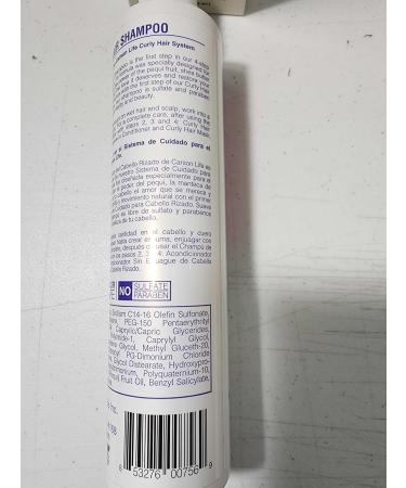Carson Life Curly Hair Shampoo - Paraben & Sulfate Free 10 Oz - Hydrating Shea Butter Formula for Curly & Wavy Hair - Anti Frizz Shine & Bounce - Buy Online on GoSupps.com