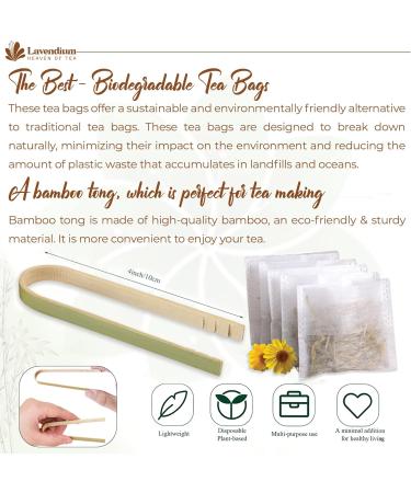 Lavendium Premium 135 Licorice Tea Bags 100% Natural & Pure from Licorice Root Warming and Natural Sweet Licorice Herbal Tea Eco-Conscious Tea Bags No Additives No Caffeine Vegan Licorice 135 Bags - Buy Online on GoSupps.com