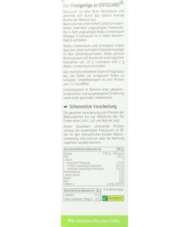 Buy Rapunzel OXYGUARD Virgin Walnut Oil 100ml - Premium Quality International Shipping - Buy Online on GoSupps.com