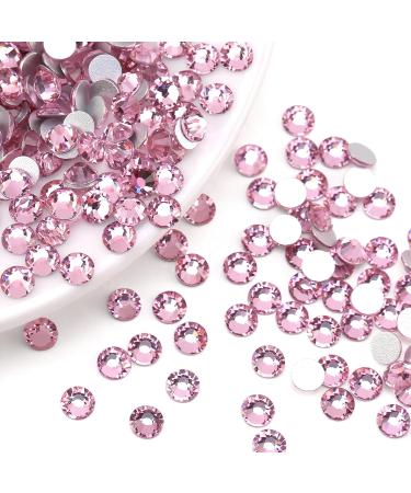 YHMQ 576PCS Rhinestones & Nail Crystals - Light Rose SS30 (6.4mm & 6.5mm) for Stunning Nail Art - Buy Online on GoSupps.com
