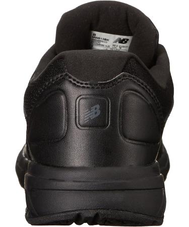New Balance Men's 813 V1 Walking Shoe 9.5 Black/Black - Lace-up Comfort and Support - Buy Online on GoSupps.com