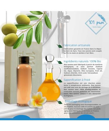 Organic Goat Milk Face Soap for acne psoriasis blackheads + FREE Planner - Dry Sensitive Skin - Made in France - moisturizer with Olive Oil and Organic Glycerin - pack of 2x100g - Buy Online on GoSupps.com