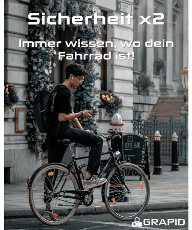 Grapid Bicycle Bracket for Samsung SmartTag 2 | Universal Holder & Theft Protection Tracker | Splash-Proof Accessories Case with Safety Screws - Buy Online on GoSupps.com